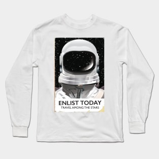 Enlist today Travel among the stars Long Sleeve T-Shirt